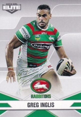 2013 NRL Elite Common Card - Base 102 Greg Inglis South Sydney Rabbitohs