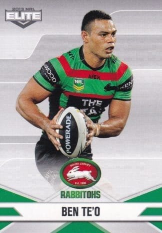 2013 NRL Elite Common Card - Base 108 Ben Te'o South Sydney Rabbitohs