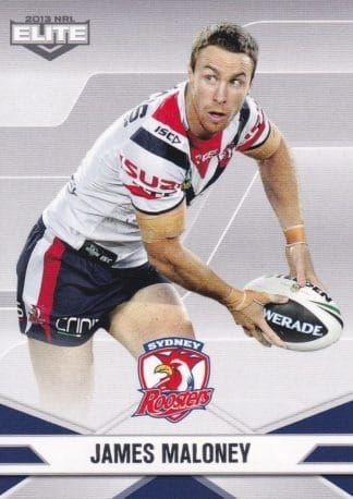 2013 NRL Elite Common Card - Base 122 James Maloney Sydney Roosters