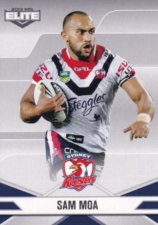2013 NRL Elite Common Card - Base 123 Sam Moa Sydney Roosters