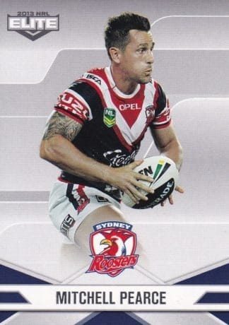 2013 NRL Elite Common Card - Base 125 Mitchell Pearce Sydney Roosters