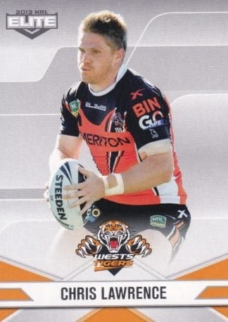 2013 NRL Elite Common Card - Base 141 Chris Lawrence Wests Tigers