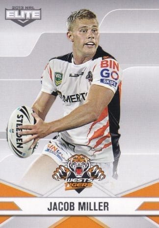 2013 NRL Elite Common Card - Base 143 Jacob Miller Wests Tigers