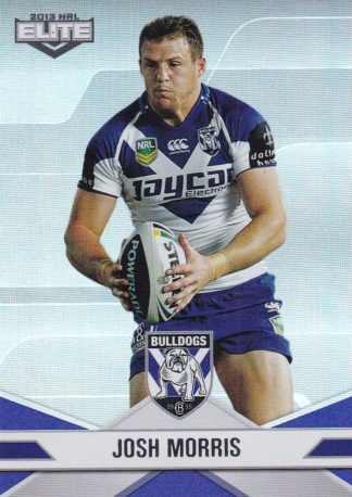 2013 NRL Elite Parallel - P013 Josh Morris Canterbury Bulldogs