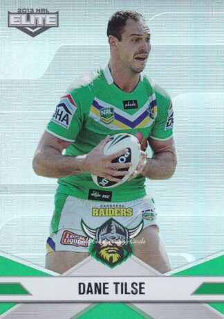2013 NRL Elite Parallel - P024 Dane Tilse Canberra Raiders