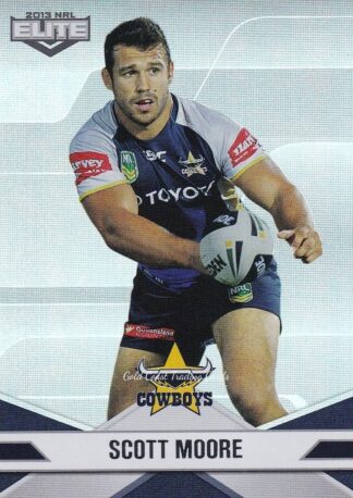 2013 NRL Elite Parallel - P032 Scott Moore North Qld Cowboys