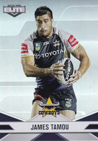 2013 NRL Elite Parallel - P033 James Tamou North Qld Cowboys