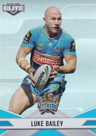 2013 NRL Elite Parallel - P039 Luke Bailey Gold Coast Titans