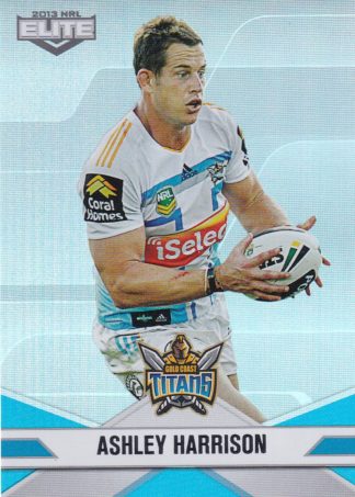 2013 NRL Elite Parallel - P040 Ashley Harrison Gold Coast Titans
