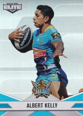2013 NRL Elite Parallel - P042 Albert Kelly Gold Coast Titans