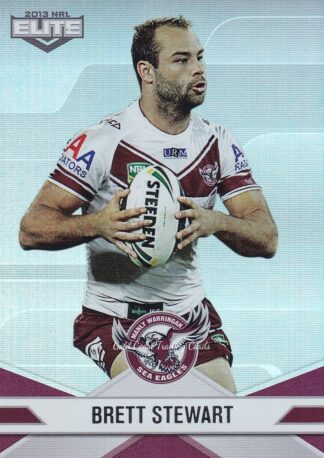2013 NRL Elite Parallel - P054 Brett Stewart Manly Sea Eagles