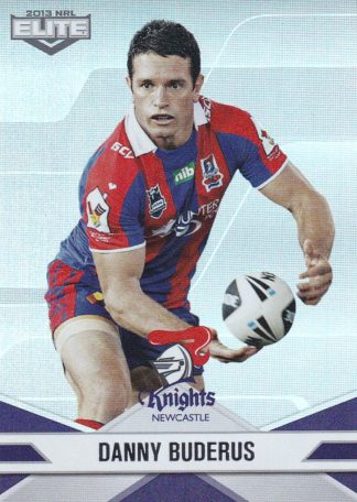 2013 NRL Elite Parallel - P066 Danny Buderus Newcastle Knights