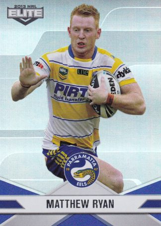 2013 NRL Elite Parallel - P074 Matthew Ryan Parramatta Eels
