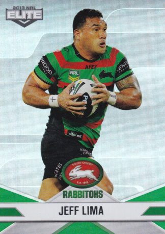 2013 NRL Elite Parallel - P103 Jeff Lima South Sydney Rabbitohs