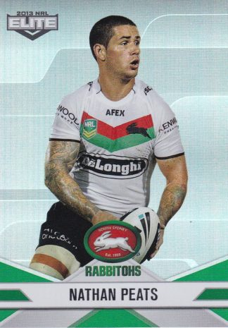 2013 NRL Elite Parallel - P105 Nathan Peats South Sydney Rabbitohs