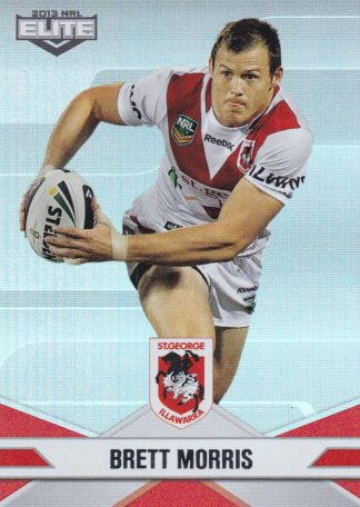 2013 NRL Elite Parallel - P115 Brett Morris St George Dragons
