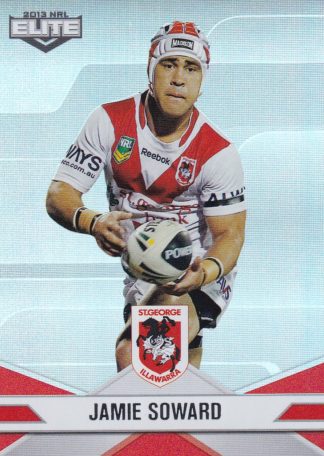 2013 NRL Elite Parallel - P117 Jamie Soward St George Dragons