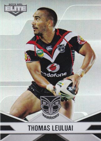 2013 NRL Elite Parallel - P130 Thomas Leuluai Warriors