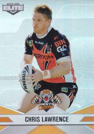 2013 NRL Elite Parallel - P141 Chris Lawrence Wests Tigers