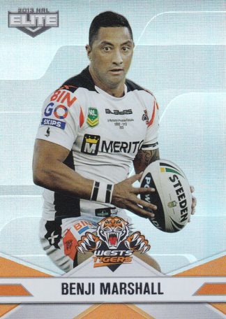 2013 NRL Elite Parallel - P142 Benji Marshall Wests Tigers