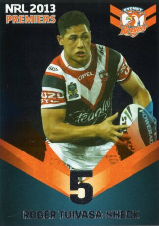 2013 NRL Sydney Roosters Premiers - PC05 Roger Tuivasa-Sheck