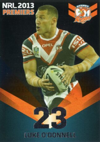 2013 NRL Sydney Roosters Premiers - PC17 Luke O'Donnell
