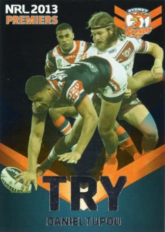 2013 NRL Sydney Roosters Premiers - PC20 Daniel Tupou