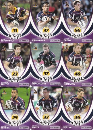 2013 NRL Power Play Base Team Set - Melbourne Storm