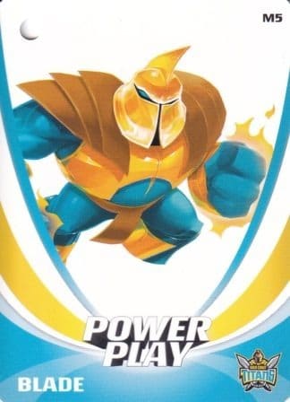 2013 NRL Power Play Mascot Bag Tag - M05 Gold Coast Titans