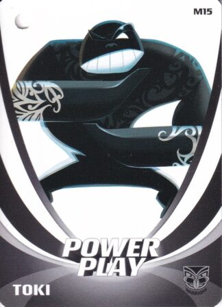 2013 NRL Power Play Mascot Bag Tag - M15 New Zealand Warriors