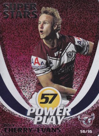 2013 NRL Power Play Superstar - S06 Daly Cherry-Evans Manly Sea Eagles