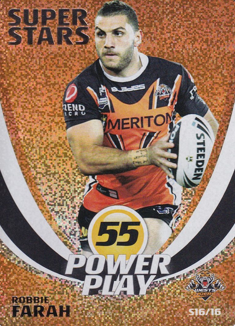 2013 NRL Power Play Superstar - S16 Robbie Farah Wests Tigers