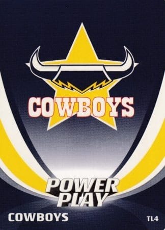 2013 NRL Power Play Team Logo - TL04 North Qld Cowboys