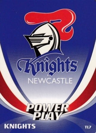 2013 NRL Power Play Team Logo - TL07 Newcastle Knights