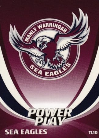 2013 NRL Power Play Team Logo - TL10 Manly Sea Eagles