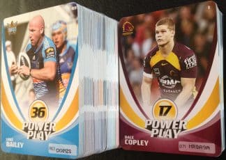 2013 NRL Power Play Full Base Set - 201 Common Cards