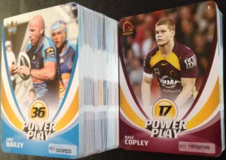 2013 NRL Power Play Full Base Set - 201 Common Cards