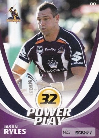 2013 NRL Power Play Common Card - Base 080 Jason Ryles Melbourne Storm