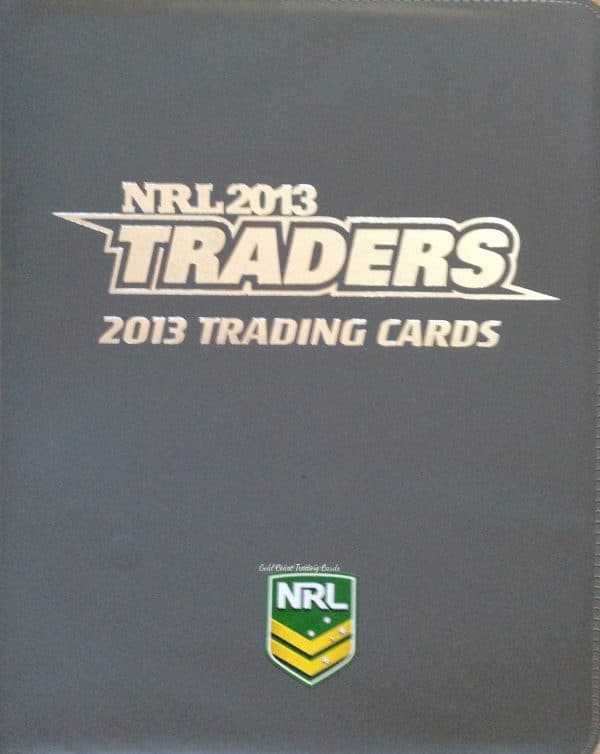 2013 NRL Traders Album With Full Base Set - 192 Common Cards