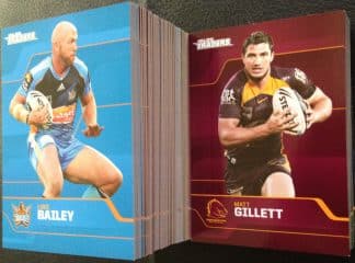 2013 NRL Traders Base Set - 192 Common Cards