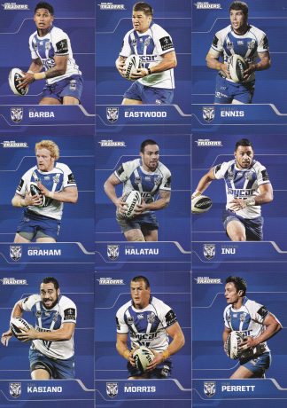 2013 NRL Traders Base Team Set - Canterbury Bulldogs
