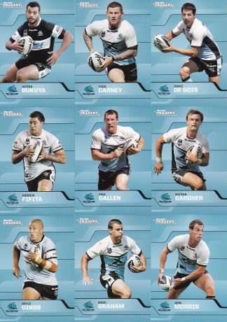 2013 NRL Traders Base Team Set - Cronulla Sharks