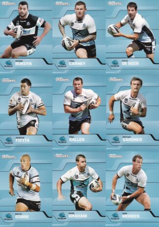 2013 NRL Traders Base Team Set - Cronulla Sharks