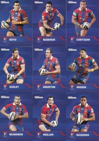 2013 NRL Traders Base Team Set - Newcastle Knights