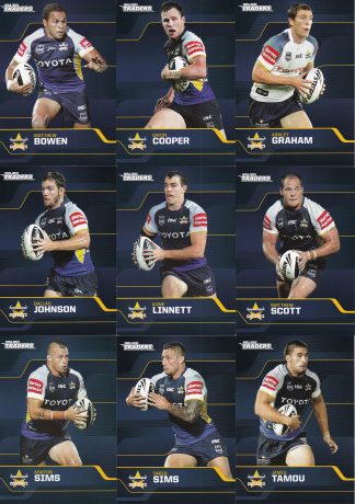 2013 NRL Traders Base Team Set - North QLD Cowboys