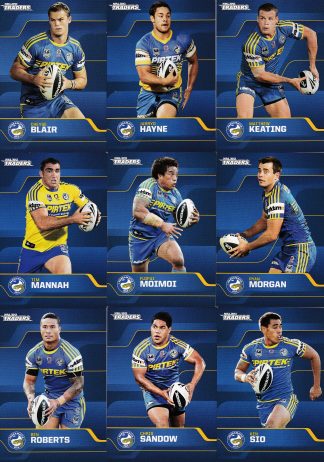 2013 NRL Traders Base Team Set - Parramatta Eels