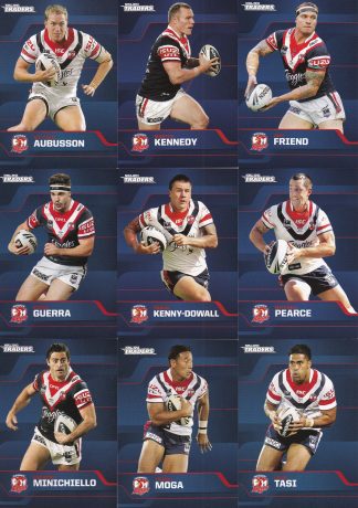 2013 NRL Traders Base Team Set - Sydney Roosters