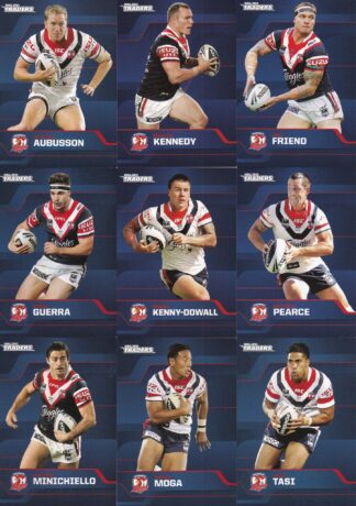 2013 NRL Traders Base Team Set - Sydney Roosters