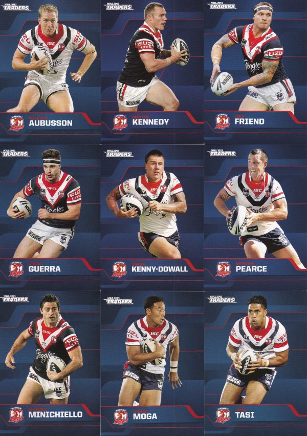 2013 NRL Traders Album With Full Base Set - 192 Common Cards - Image 15
