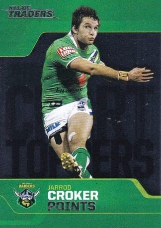 2013 NRL Traders Chart Toppers - CT03 Jarrod Croker Canberra Raiders
